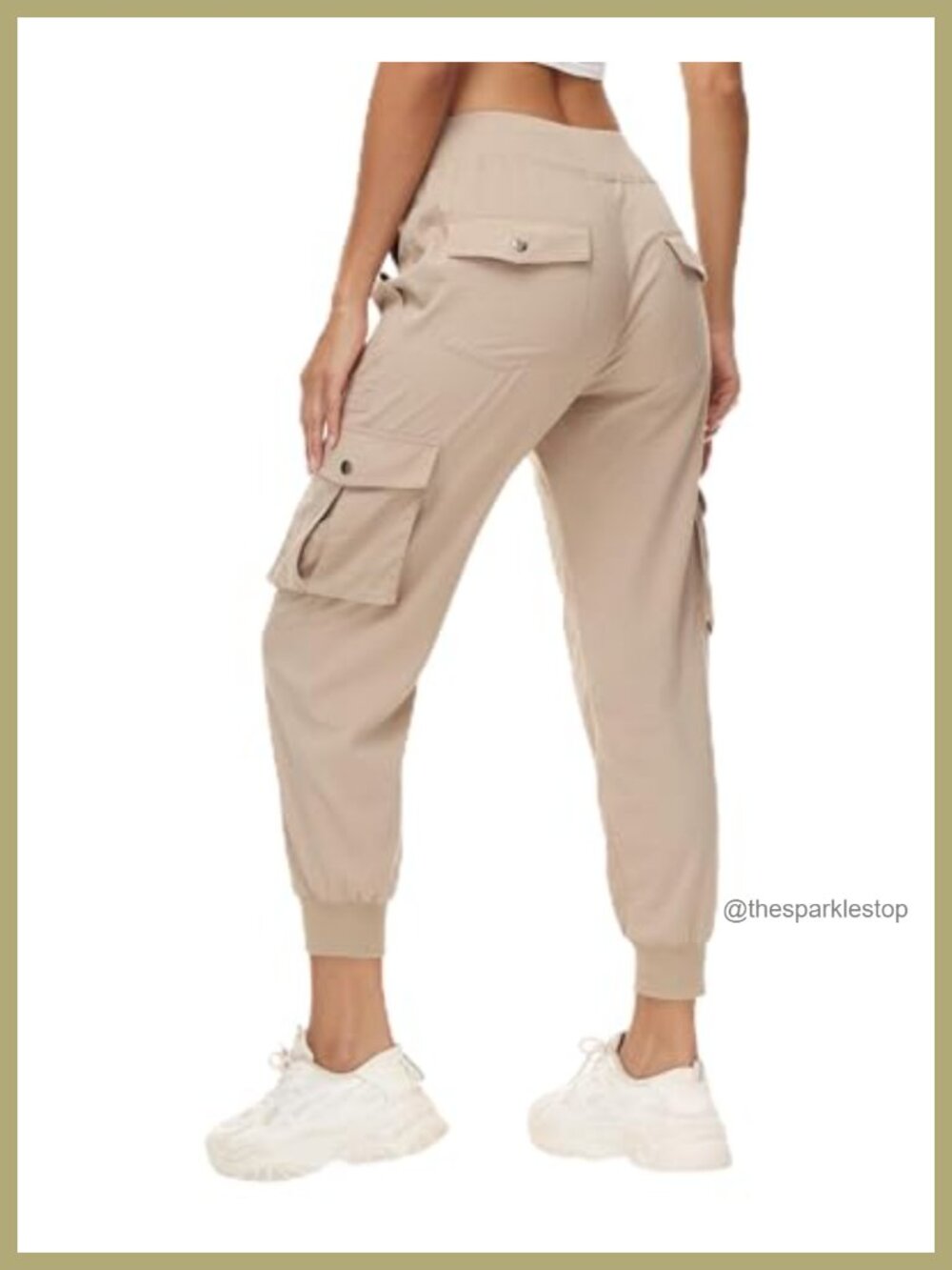 Women's Quick Dry Lightweight Cargo Hiking Pants Athletic Joggers with Pockets